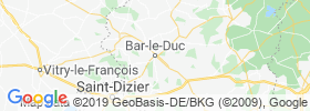 Bar Le Duc map